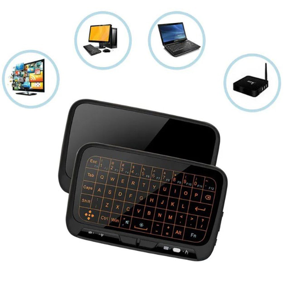 H18+ WIRELESS KEYBOARD FULL TOUCHPAD WITH BACKLIGHT
