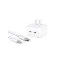 Iphone 2 Pin 50W USB-C+C Power Adapter With Cable