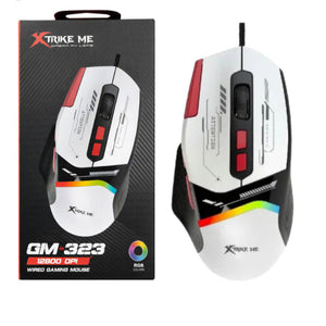 XTRIKE ME GM-323 RGB 12800 DPI GAMING MOUSE