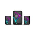 XTRIKE ME SK-610 Subwoofer RGB Gaming Speakers