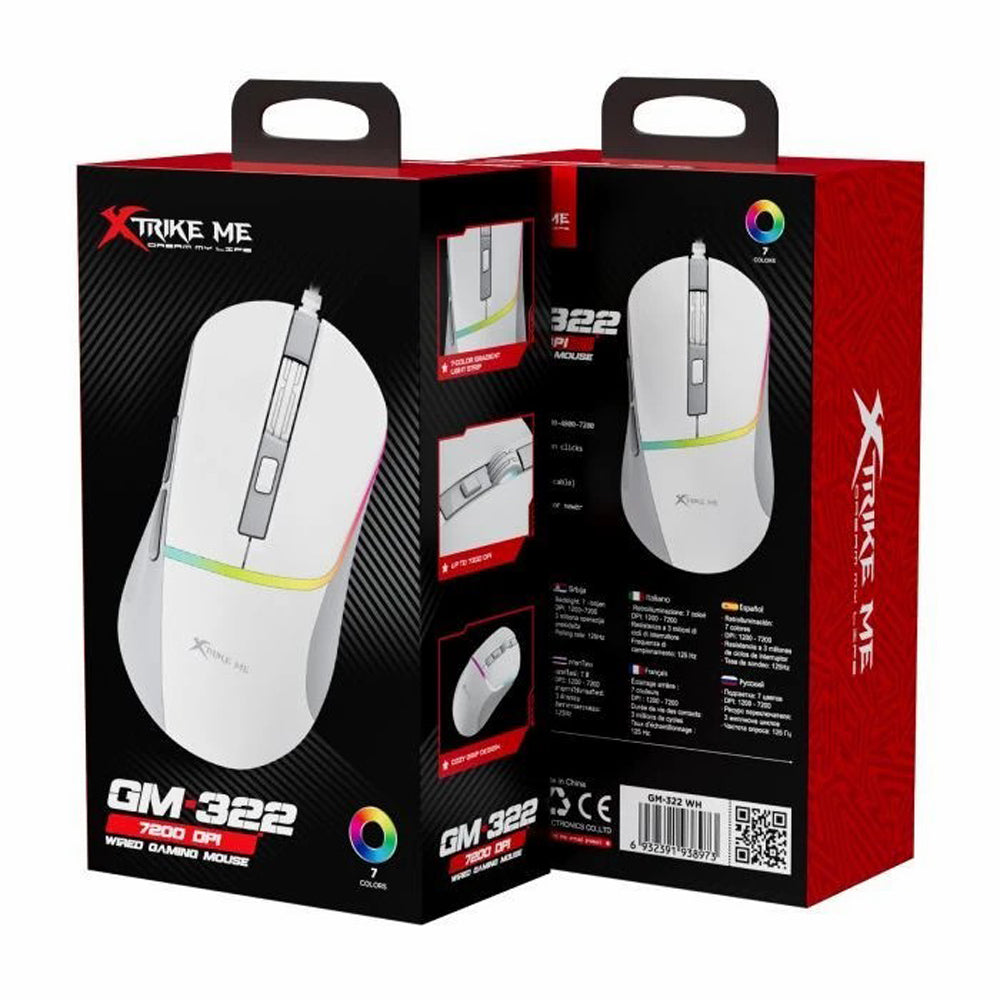Xtrike Me GM-322 Wired Gaming Mouse